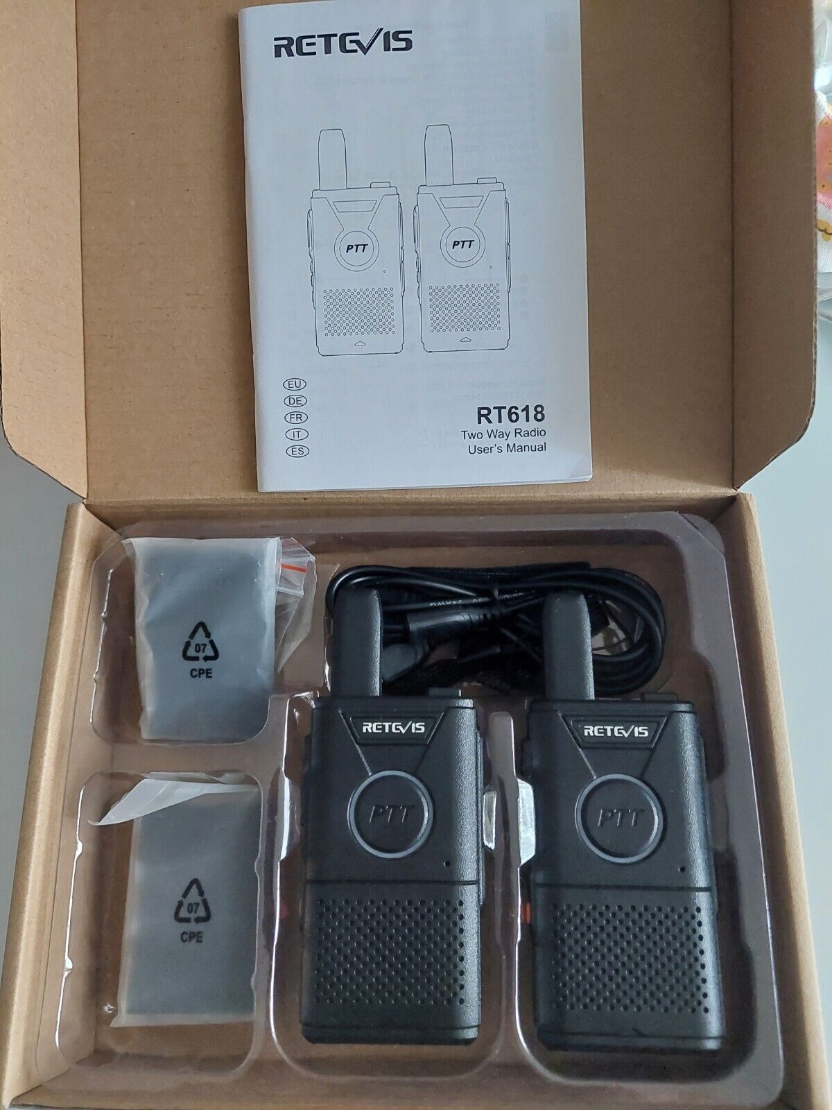 walkie talkie Retevis