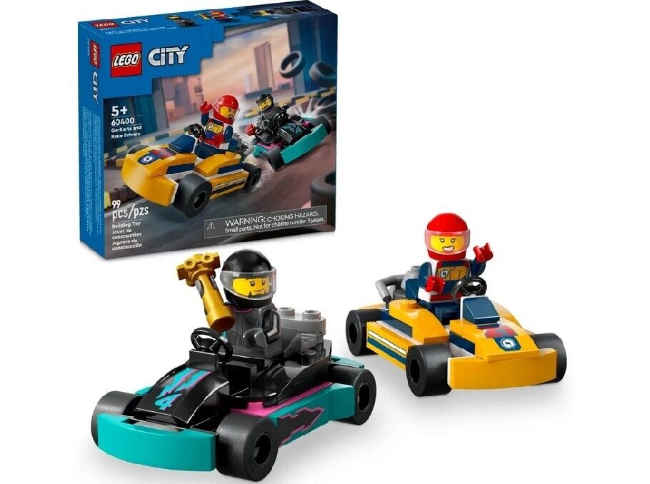 LEGO City 60400 Go-kart e piloti