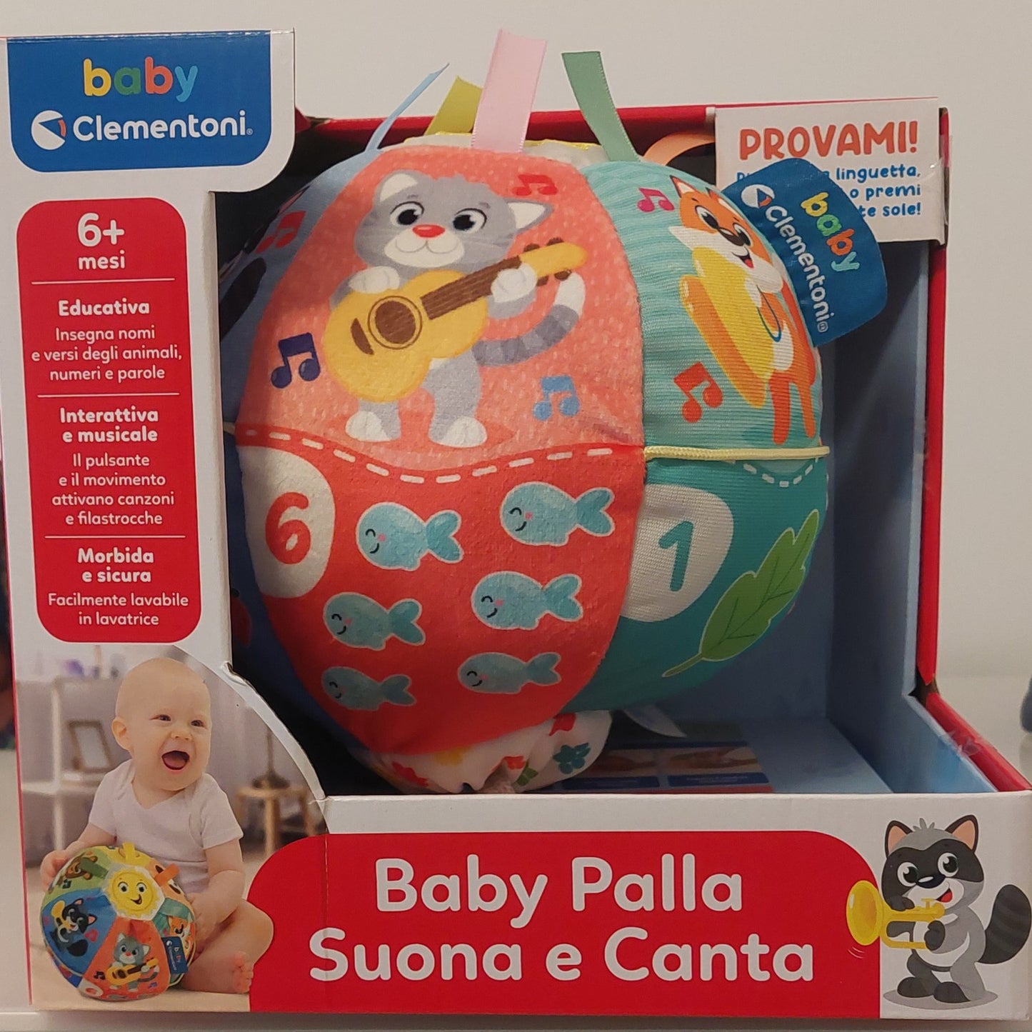 Clementoni Baby Palla Suona E Canta