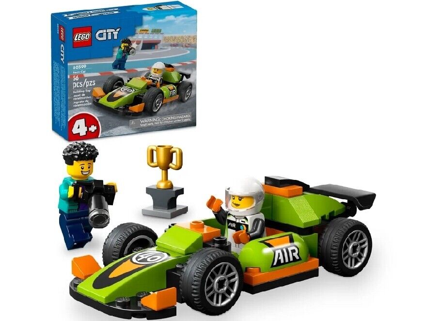 LEGO City 60399 Auto da Corsa verde