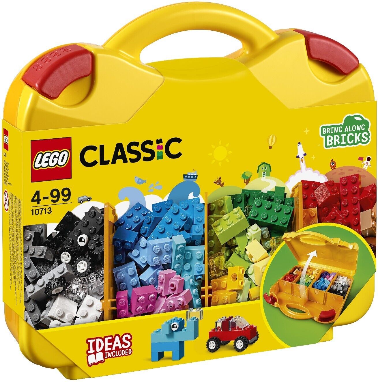 SET LEGO CLASSIC "VALIGETTA CREATIVA" 10713 ETA 4-99 213 PEZZI
