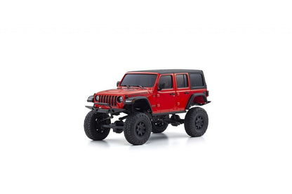 Kyosho Mini-Z 4X4 MX-01 Jeep Wrangler Rubicon Firecracker Red (KT531P)