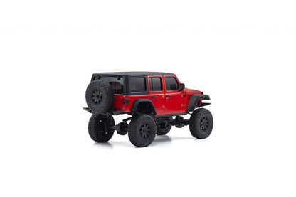 Kyosho Mini-Z 4X4 MX-01 Jeep Wrangler Rubicon Firecracker Red (KT531P)